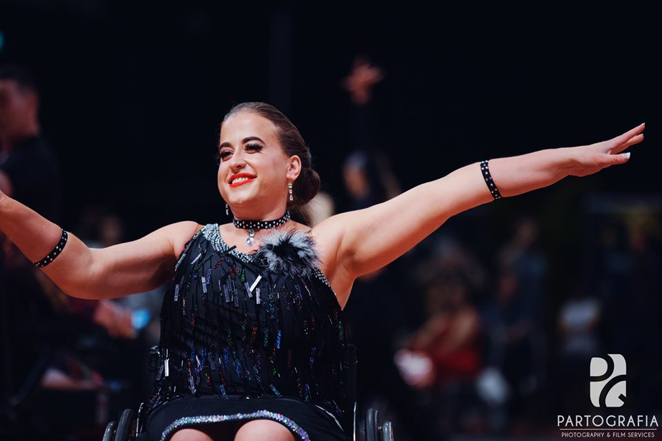 Para DanceSport Wheelchair Dancer Danielle Stitfall