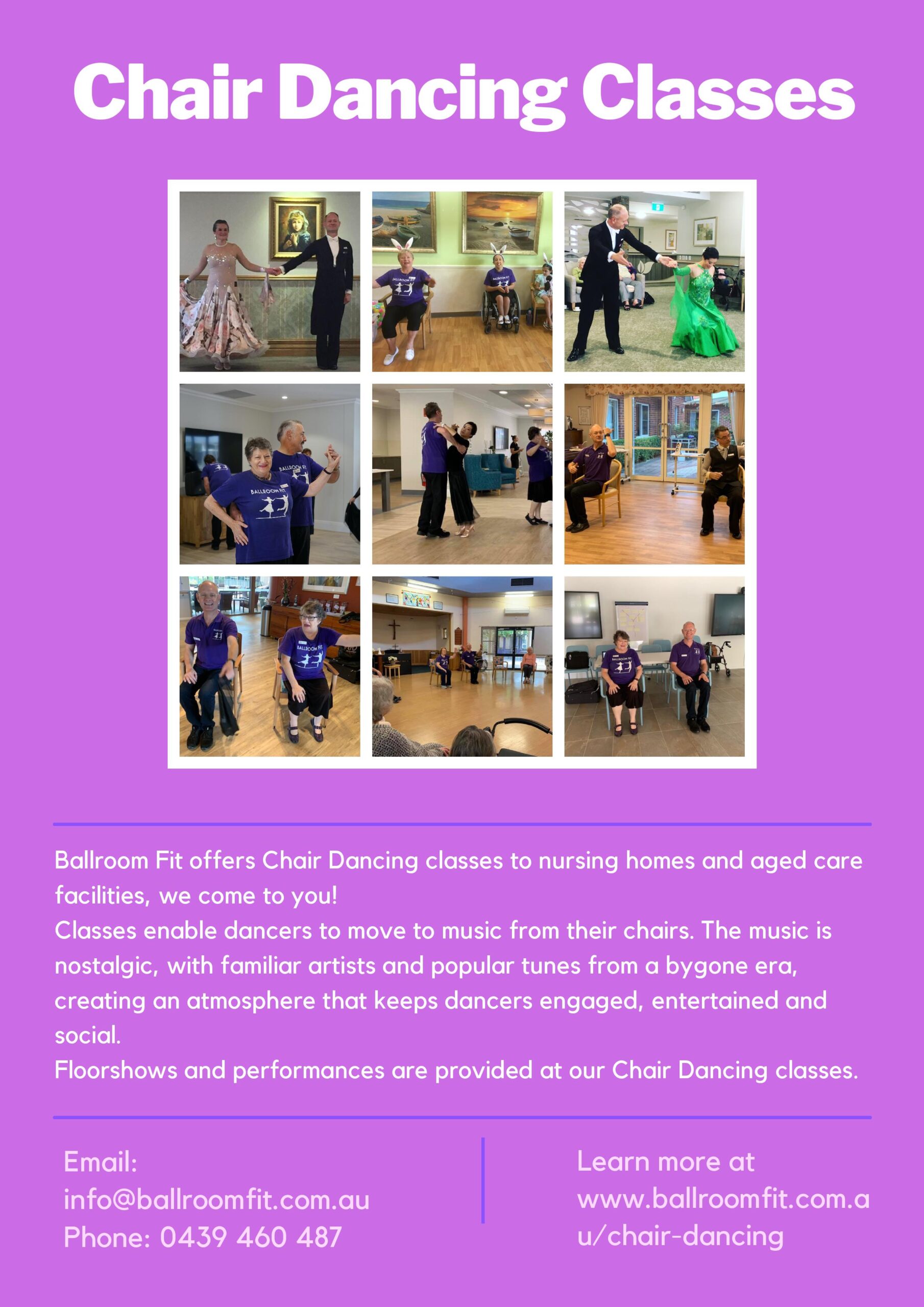 Chair Dancing Ballroom Fit