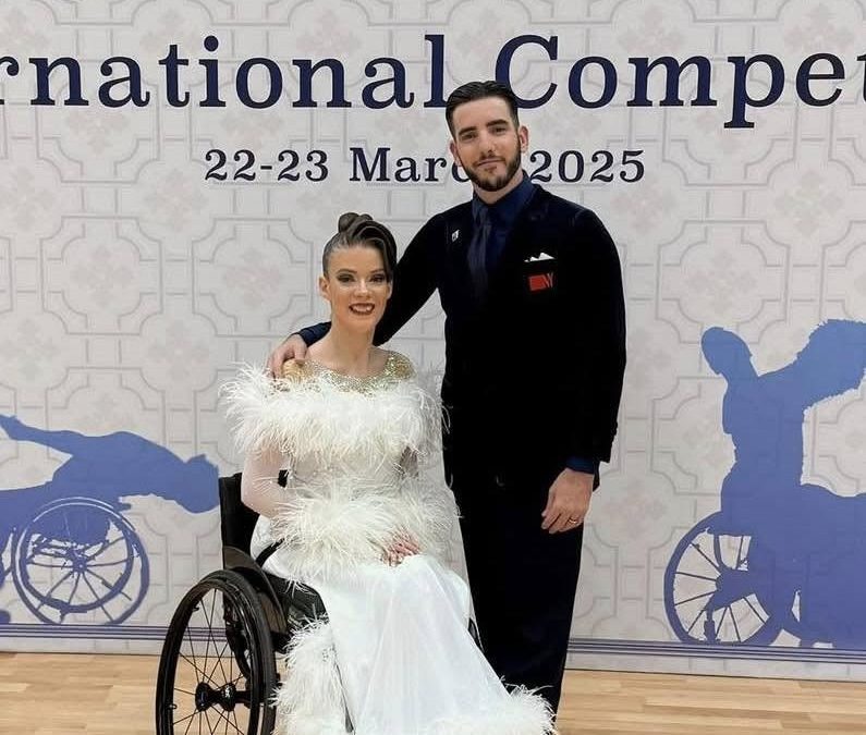 Lizz Bleakley heading to the 2025 Para Dance Sport World Championships, Kosice, Slovakia