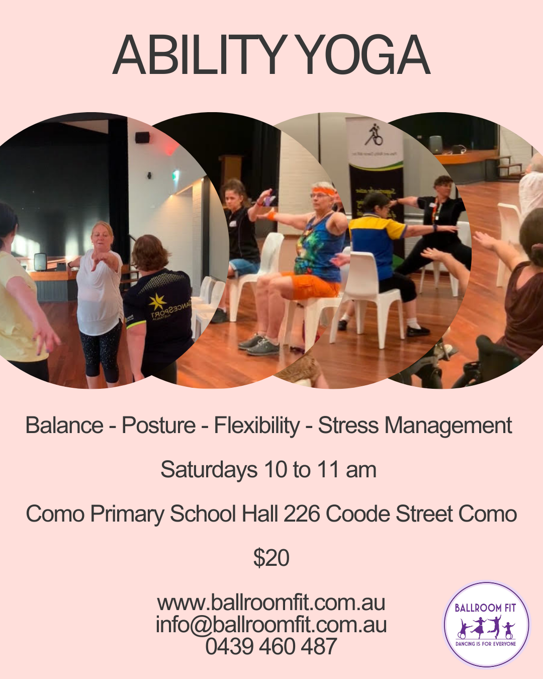 Ability Yoga Ballroom Fit