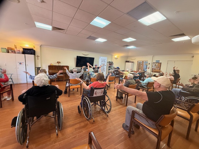 Ballroom Fit Chair Dancing Class
