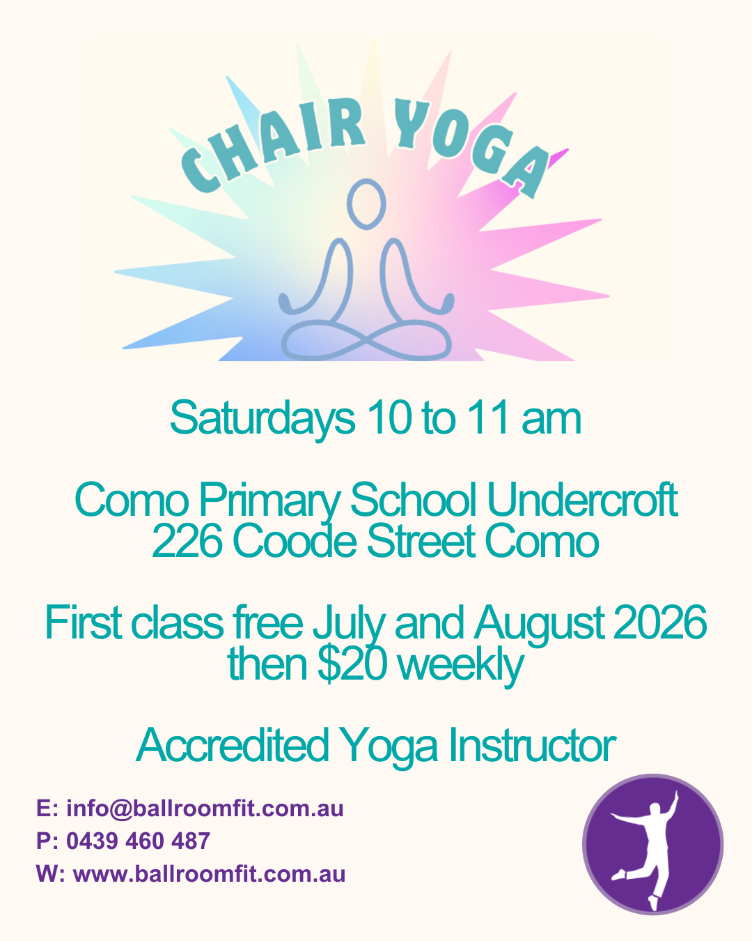 Chair Yoga with Ballroom Fit