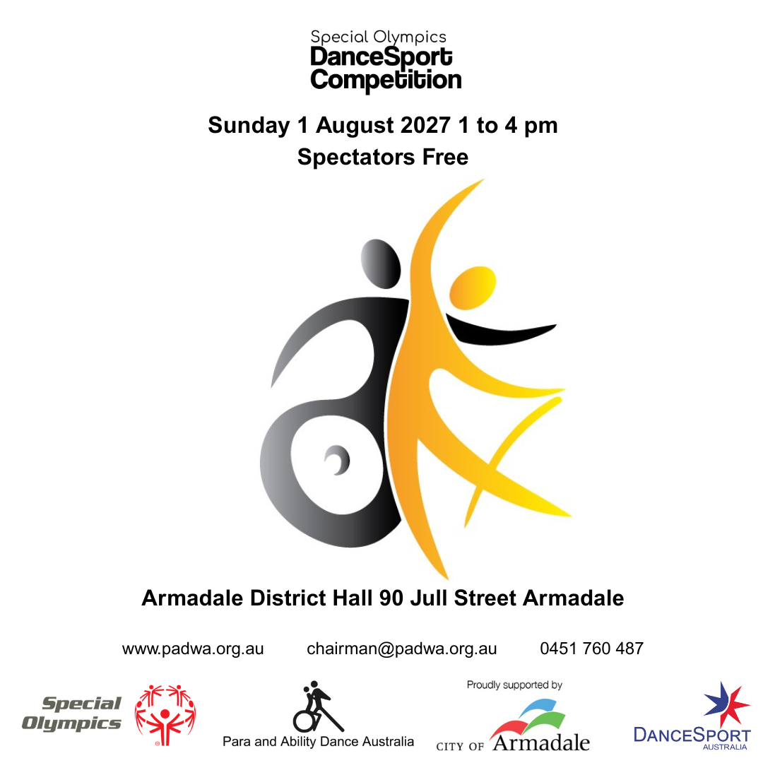 2027 6th Annual Special Olympics DanceSport Competition Sunday 1 August 2027